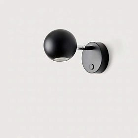 Настенный светильник Lita черное дерево