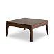 Журнальный столик RONDA шпон ореха F 80x80x38