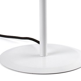 Настольная лампа Gonga белый/бежевый