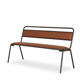 Коричневая скамья Bradley