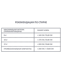 Ковер Vichy Айвори 150х180