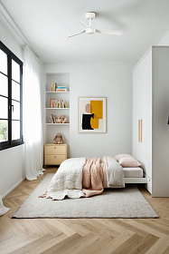 Потолочный вентилятор MINI PUNT S Ш900mm белый 3 PALAS белый