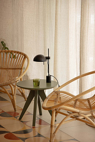 MATILDA Настольная лампа черная 1xE14