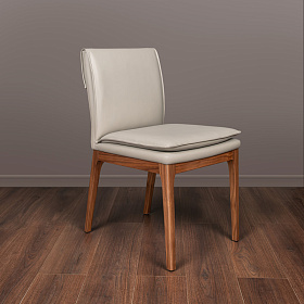 Стул CALPE экокожа PU78, шпон ореха F