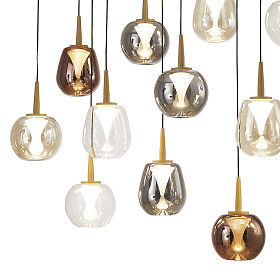 Люстра подвесная ANDROMEDA 8936+14PL