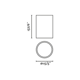 ROL Потолочный светильник белый/белый LED 30W 2700K 60є