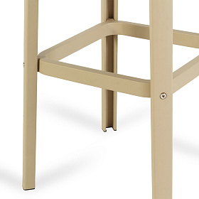 Уличный табурет Gery бежевого цвета