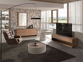 Сервант 3293 из орехового дерева