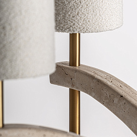 Подвесной светильник 36146 из травертина