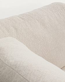 Трехместный диван Nerano из коричневого алюминия, 208 см