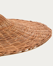 Bladia Абажур для подвесного светильника из ротанга с натуральной отделкой Ø70 см