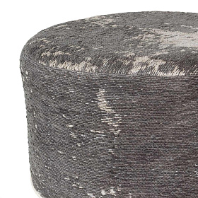 Табуретка низкая Chelsy угольно-серый