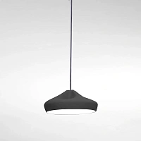 Подвесной светильник Pleat Box 36 черно-белый
