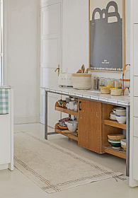 Ковер Параллели натуральный 80*230