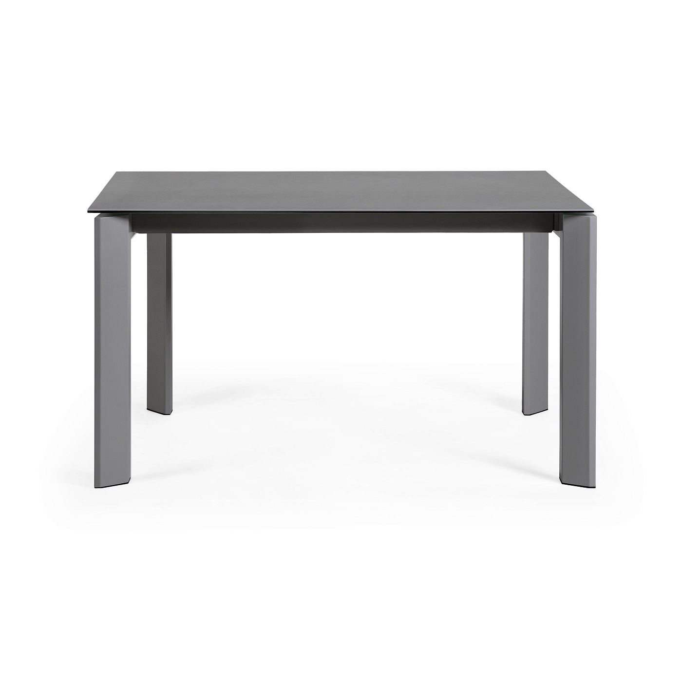 Стол Atta 140 (200) x90 антрацит керамика