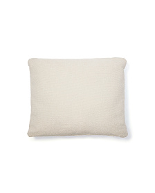 Подушка декоративная Martina из шенилла цвета экрю, 60 x 52 см