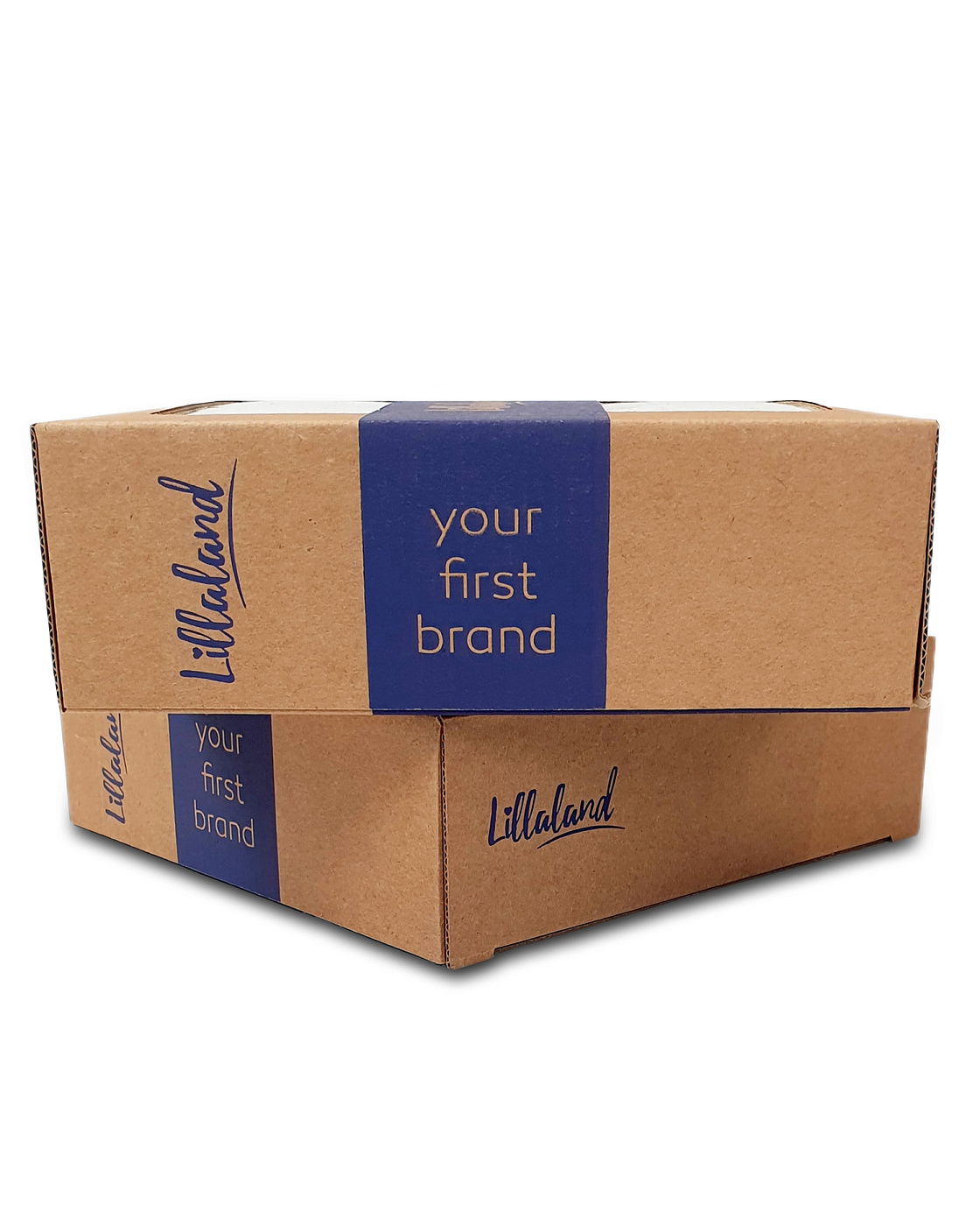 Плед детский Lillaland кораблики/полоска 100/80