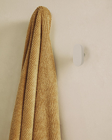 Набор из 2 вешалок Arely из бука с бежевым лаковым покрытием, 6,5 см/10 см