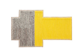 Ковер Mangas Space Plait желтый 160x250