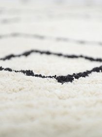 Ковер VIKTOR BLACK S 100х150