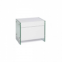 Прикроватная тумбочка Caracter CP1110-H /7002 белая