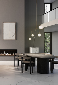 Подвесной светильник Constellation 4L полированная латунь