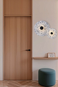 Confetti 450 H140 Настенный/потолочный светильник из переработанного пластика