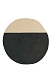 Круглый ковер Perls Black