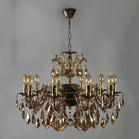 Люстра MANTRA Granada Ambiente 10L 2118/10 PB Honey Leaf