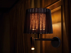 Бра с ридром Indiana черное