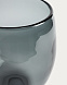 Ваза Sirau из серого стекла, диаметр 24 см