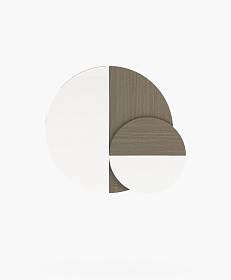 Круглое зеркало Scilly