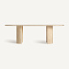 Обеденный стол Thiennes из травертина