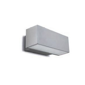 Уличный настенный светильник Afrodita IP66 220mm LED 17.9W 3000K ON-OFF Серый1644lm