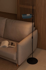 Торшер Martinica синий 1xE27