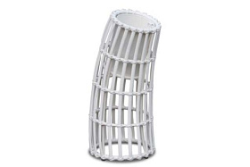 Кашпо Cyclone S WHITE