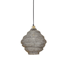 Подвесной светильник Sarraco, металл золотистого цвета Ø 30 см