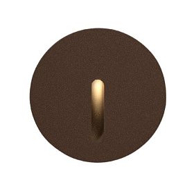 Встраиваемый светильник Bat Raund Lineal 2700K 2.2W коричневый