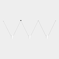 Подвес Attic 3 bodies Rectangular Shape 2200mm 00-8374-05-14