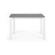 ATTA Стол 120 (180) x80 белый, керамический Vulcano Roca