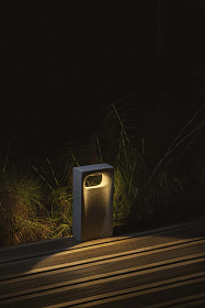 GLINT 400 Уличный маяк цементно-серый LED 6W 2700K