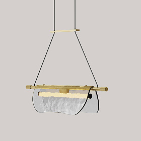 Подвесной светильник Lida матовая латунь