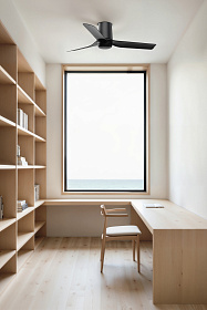 Потолочный вентилятор MINI PUNT TUB S Ш900mm черный 3 PALAS черный