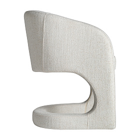 Кресло Bilais кремового цвета