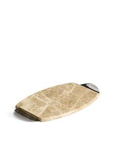 Сервировочная доска Adoma из мрамора и металла