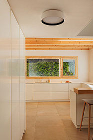 Shoku 350 Настенный/потолочный светильник белый/черный LED 24W 2700K DIM