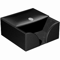 Держатель для заметок M-712 BLACK LEATHER