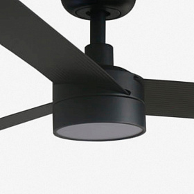 Потолочный вентилятор CRUISER XL Ш1600MM черный 3 PALAS 18W LED DIM TUYA