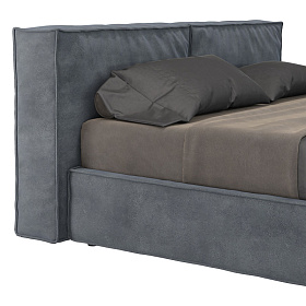 Кровать с подъемным механизмом Amber 160*200 ткань кат 3 Suede TL 517