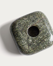 Подсвечник Liren из зеленого мрамора, 3 см
